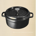 2.8L Enamel Cast Iron Casserole Factory Size Dia 22cm